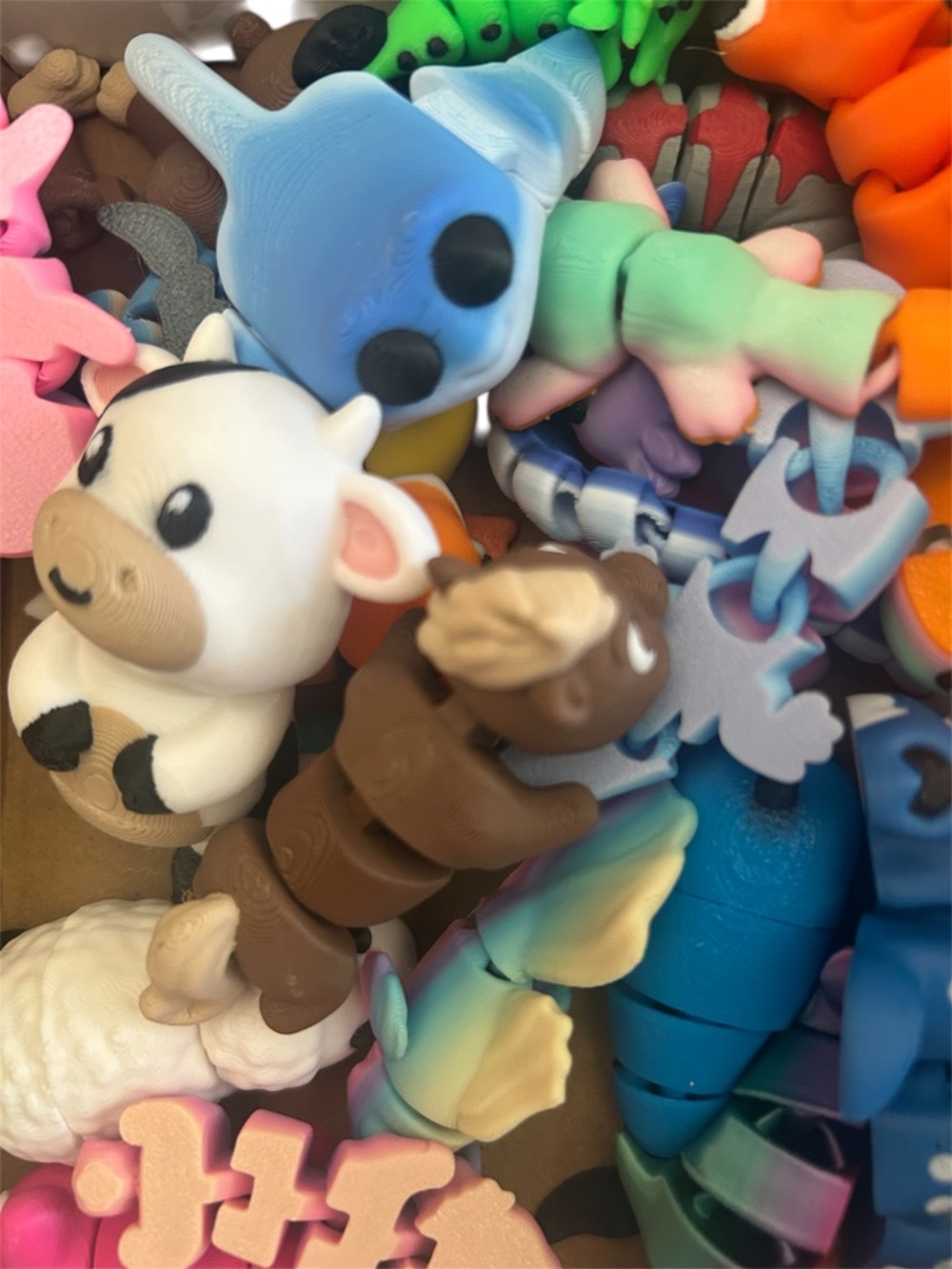 3D Mini Printed Animals 16 for $36